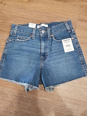Signature Gold By Levi Strauss Heritage High Rise Shorts